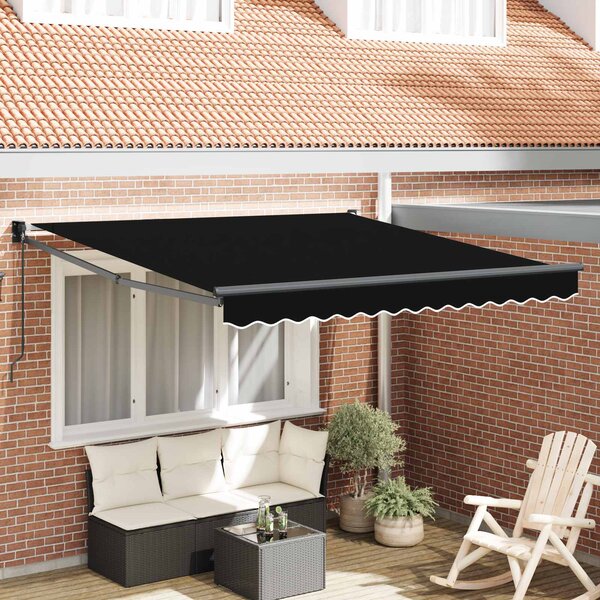 Markiza Czarny 300 x 250 x 165 cm Poliester