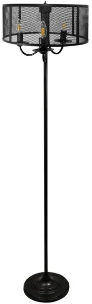 Lampa podłogowa czarna E14x3 SOHO 310880 Polux