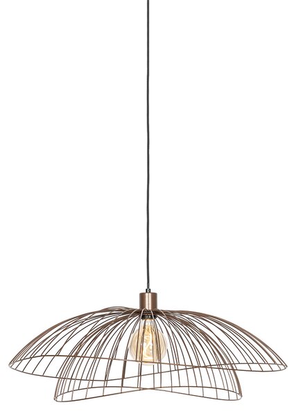 Designerska lampa wisząca brąz 45 cm - Pua Oswietlenie wewnetrzne