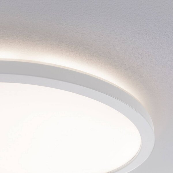 Paulmann Lampa sufitowa Atria Shine, biały / opal, biuro, tworzywo sztuczne, nowoczesny