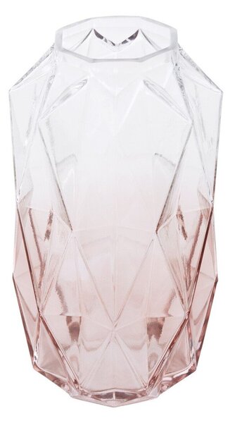 Różowy szklany wazon (wysokość 28 cm) Brice – Premier Housewares