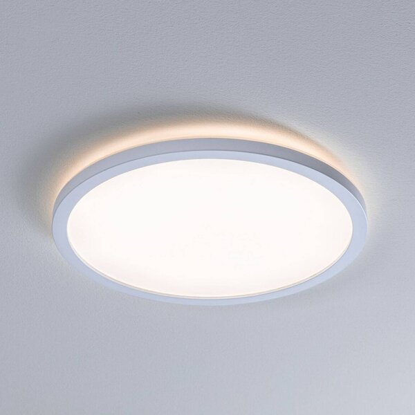 Paulmann Lampa sufitowa Atria Shine, biały / opal, biuro, tworzywo sztuczne, nowoczesny