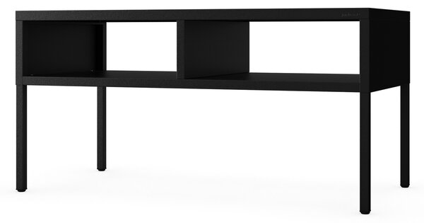 Stolik kawowy prostokątny czarny MATTEO 900 x 450 x 450 mm