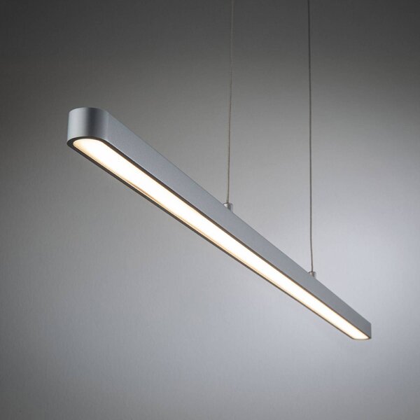 Paulmann Lampa wisząca Lento, możliwość ściemniania, chromowy / srebrny, salon / jadalnia, aluminium, nowoczesny