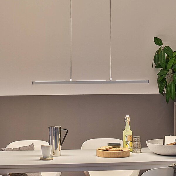 Paulmann Lampa wisząca Lento, możliwość ściemniania, chromowy / srebrny, salon / jadalnia, aluminium, nowoczesny