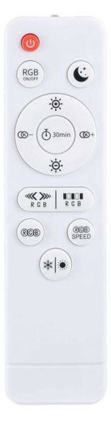 Paulmann Panel LED Atria Shine, Ø40 cm, RGBW, biały, IP20, ściemniany możliwość ściemniania, biały / opal, biuro, tworzywo sztuczne, nowoczesny