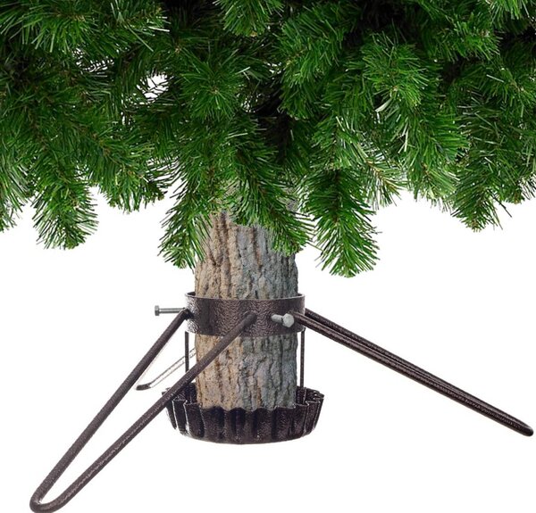 Metalowy stojak na choinkę 58cm miedziany