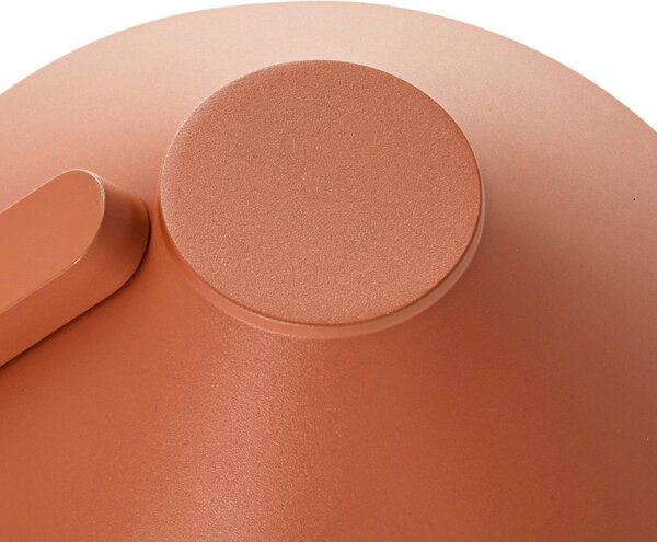 Kinkiet zewnętrzny Capelo Lindby, terracotta, aluminium, nowoczesny