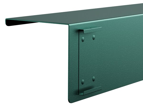 Półka wisząca JOANNE 700 mm, Modern: butelkowa zieleń
