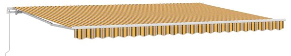 Markiza Wielokolorowe 500 × 300 cm Poliester i Metal