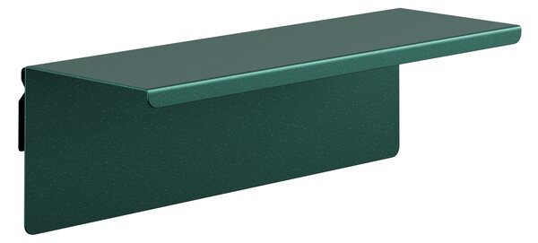 Półka wisząca metalowa butelkowa zieleń, 400 mm: JOANNE Modern