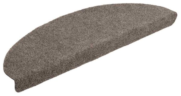 Maty na schody samoprzylepne 20 szt. 65x21x4 cm beżowe półokrągłe duże