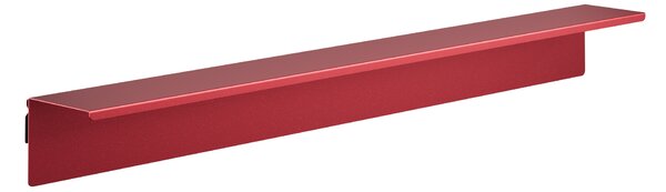 Półka wisząca metalowa czerwona, 1200 mm: JOANNE Modern