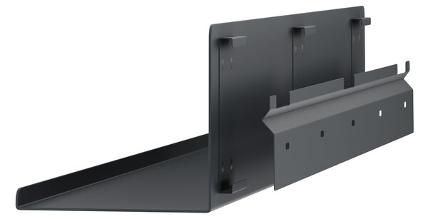 Półka wisząca metalowa antracytowa, 700 mm: JOANNE