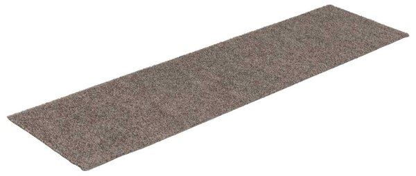 Maty na schody samoprzylepne 30 szt. 76x20 cm beżowe prostokątne