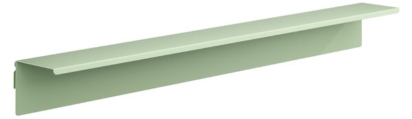 Półka wisząca metalowa pastelowy zielony, 1200 mm: JOANNE Fresh Style
