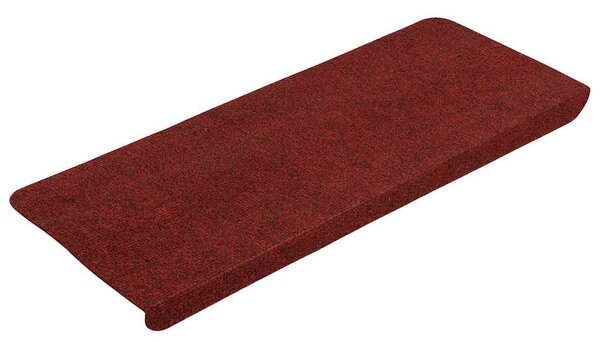 Maty na schody samoprzylepne 30 szt. Czerwone 65x22,5x3,5 cm