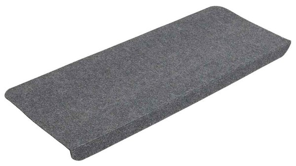 Maty na schody samoprzylepne 30 szt. Szare 65x24,5x3,5 cm