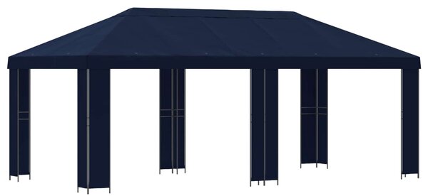 Altana ogrodowa 6 x 3 m niebieski Poliester i Stal 190 gsm