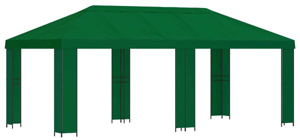 Altana ogrodowa 6 x 3 m zielony Poliester i Stal 190 gsm