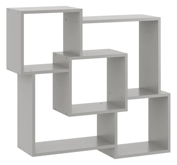Szara minimalistyczna półka ścienna M5-B95