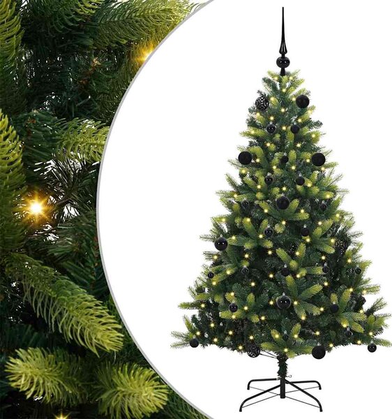 Sztuczna skandynawska choinka z zawiasami 150 LED 150 cm