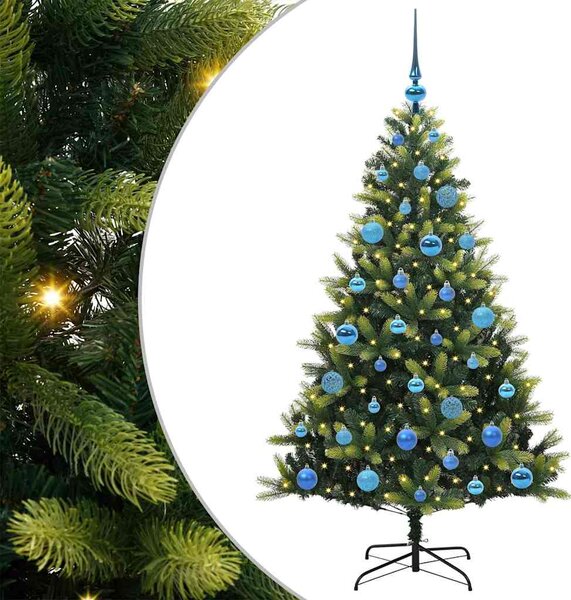Sztuczna skandynawska choinka z zawiasami 150 LED 150 cm