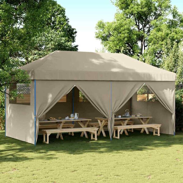 Namiot Imprezowy Pop-up Ciemnoszary 580 x 292 x 315 cm