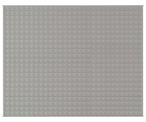 Koc obciążeniowy, szary, 235x290 cm, 15 kg, tkanina