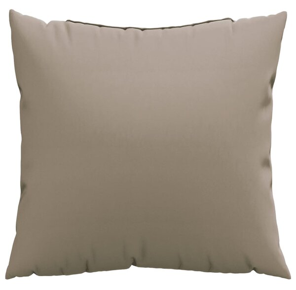 Poduszki ozdobne, 4 szt., taupe, 50x50 cm, tkanina