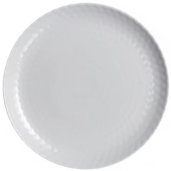 Talerz LUMINARC Pampille 25 cm Szary