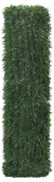 Ogrodzenie ze sztucznej trawy, zielone, 1x10 m