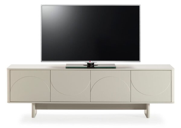 Kremowa szafka pod TV 180x55x40 cm Solei – MOME