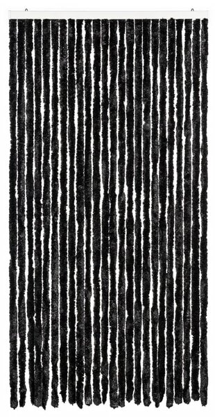 Zasłona przeciwko owadom, antracytowa, 100x200 cm, szenil