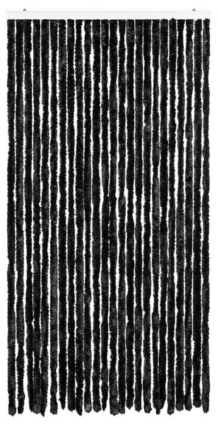 Zasłona przeciwko owadom, antracytowa, 100x230 cm, szenil