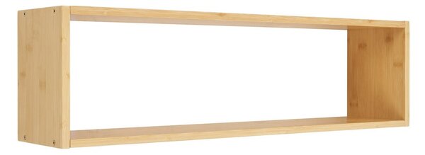 Wielopoziomowa bambusowa półka w naturalnym kolorze 70 cm Ember – House Nordic