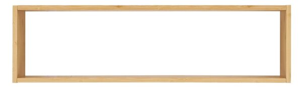 Wielopoziomowa bambusowa półka w naturalnym kolorze 70 cm Ember – House Nordic