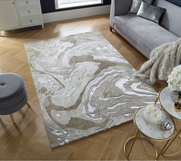 Beżowy dywan 160x230 cm Marbled – Flair Rugs