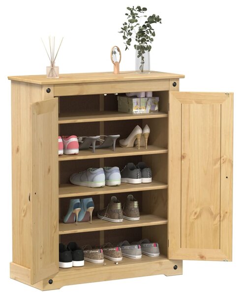 Szafka na buty Corona, 86x38,5x108 cm, lite drewno sosnowe