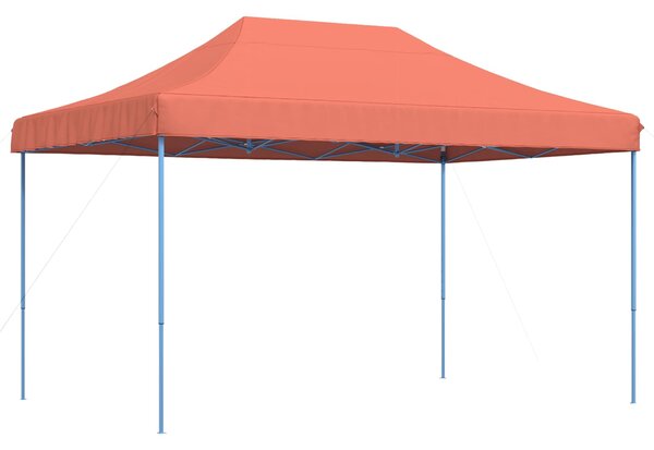 Składany namiot imprezowy typu pop-up, terakota, 440x292x315 cm