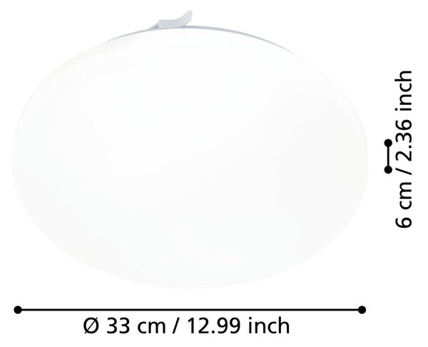 Biała lampa sufitowa LED FRANIA – EGLO