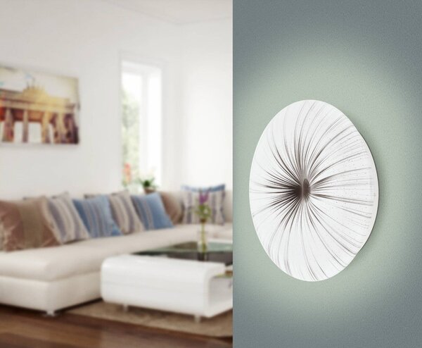 Lampa sufitowa LED w biało-srebrnym kolorze NIEVES – EGLO