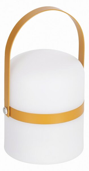 Biała lampa zewnętrzna Kave Home Janvir, wys. 16 cm