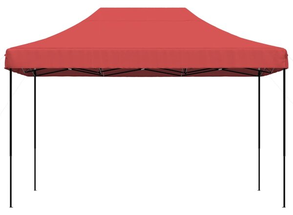 Składany namiot imprezowy typu pop-up, burgund, 410x279x315 cm