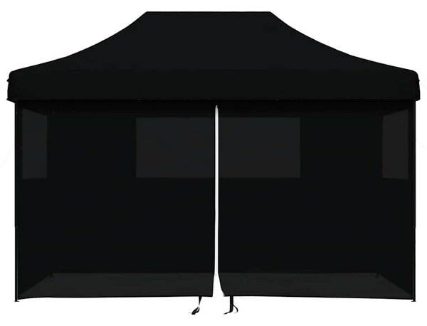 Namiot imprezowy typu pop-up z 4 ściankami, czarny