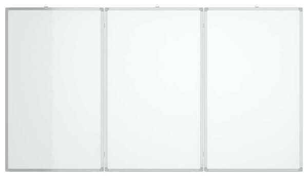 Tablica magnetyczna, składana, 150x100x1,7 cm, aluminiowa