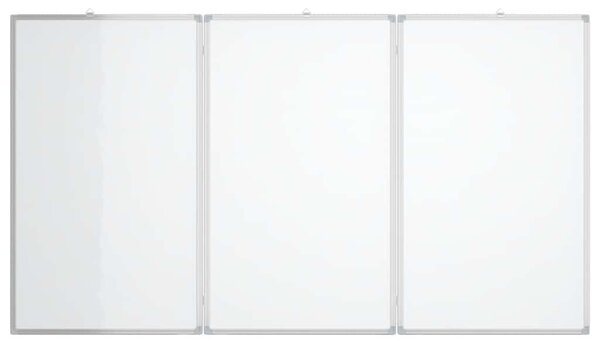 Tablica magnetyczna, składana, 180x80x1,7 cm, aluminiowa