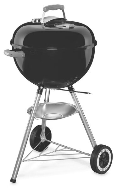 Grill ogrodowy węglowy WEBER Classic Kettle 1241304 Zamykany, okrągły, na kółkach, termometr