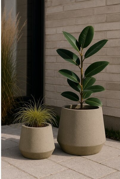 Zestaw 2 doniczek Bonami Selection Concrete