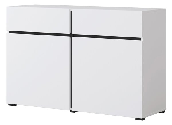 Komoda INCROCIO 119 cm do Salonu Sypialni Biały